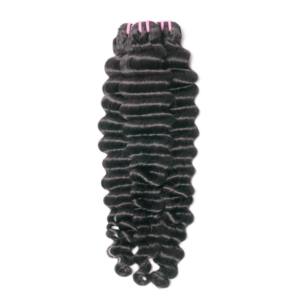 Virgin Cambodian Deep Wave Hair Bundle