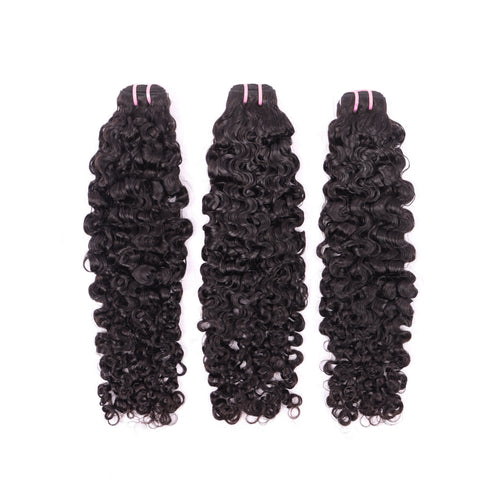 Virgin Cambodian Burmese Curly Bundle